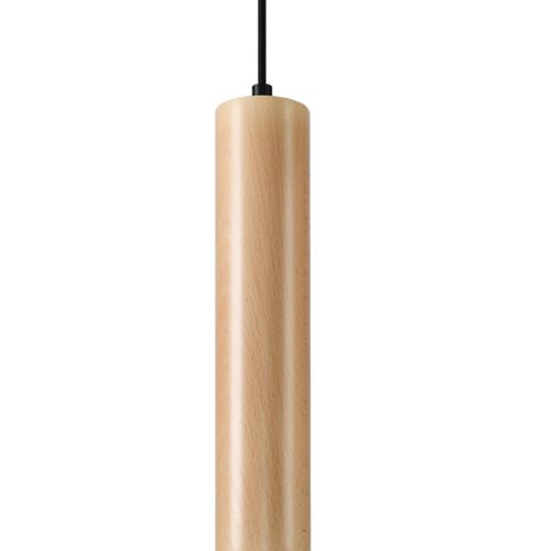Suspension Bois Bois Naturel Gu10 1 Lino