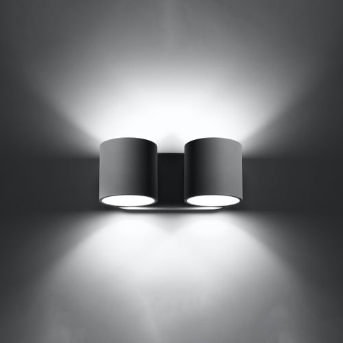 Applique Aluminium Gris G9 2 Orbis