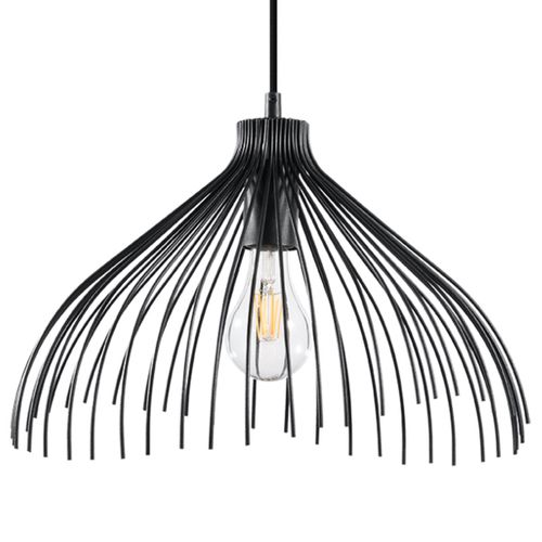 Suspension Acier Noir E27 1 Umb