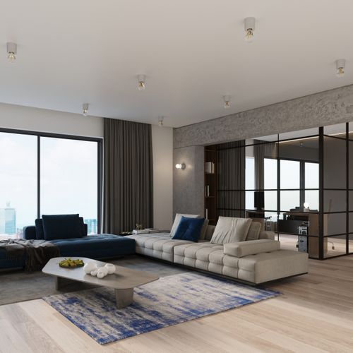 Applique Béton Gris E27 1 Salgado