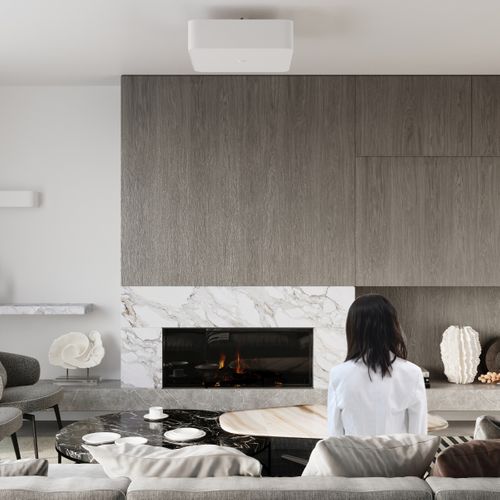 Plafonnier Tissu Blanc E27 5 Lokko