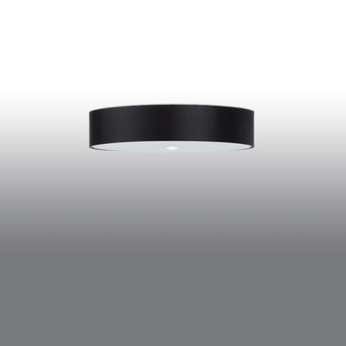 Plafonnier Tissu Noir E27 5 Skala 60