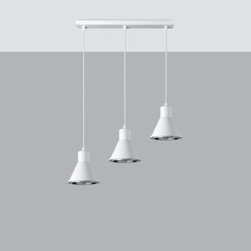 Suspension Acier Blanc Es111 3 Tazila