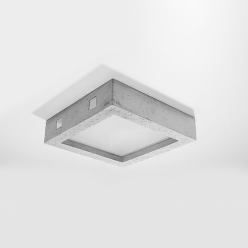 Plafonnier Béton Gris LED 1 Riza