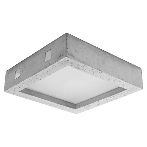 Plafonnier Béton Gris LED 1 Riza
