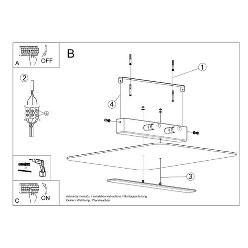 Plafonnier Acier Chrome G9 4 Azalia