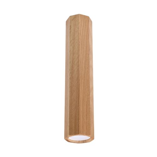 Plafonnier Bois Chêne Gu10 1 Zeke 30