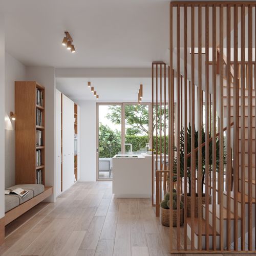 Plafonnier Bois Chêne Gu10 1 Zeke 30