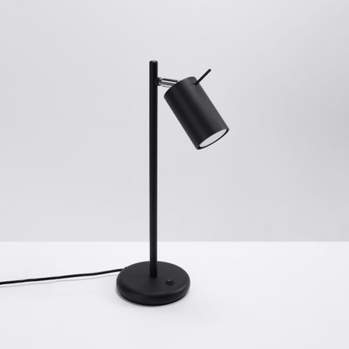Lampe à Poser Acier Noir Gu10 1 Ring