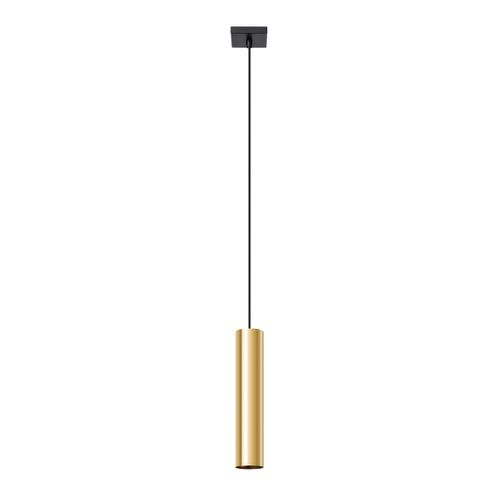 Suspension Acier Éclat Doré Gu10 1 Lagos