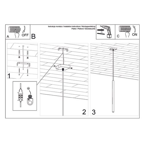 Suspension Acier Chrome G9 1 Pastelo