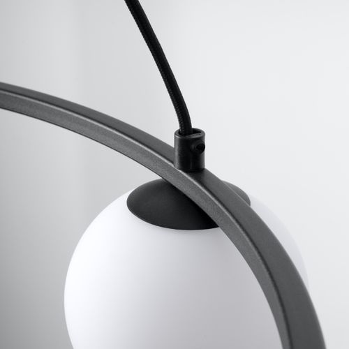 Lustre Acier Noir G9 3 Yoli