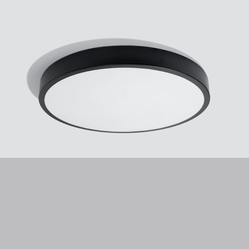 Plafonnier Aluminium Noir LED 1 Onyx 60