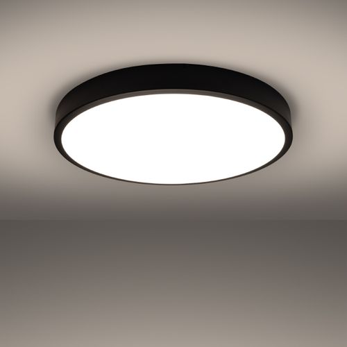 Plafonnier Aluminium Noir LED 1 Onyx 60