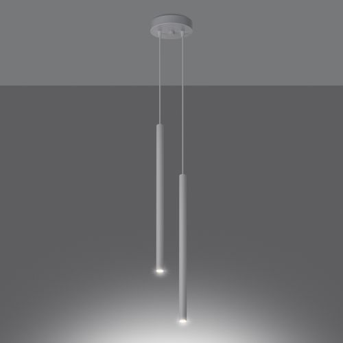 Suspension Acier Blanc G9 2 Pastelo