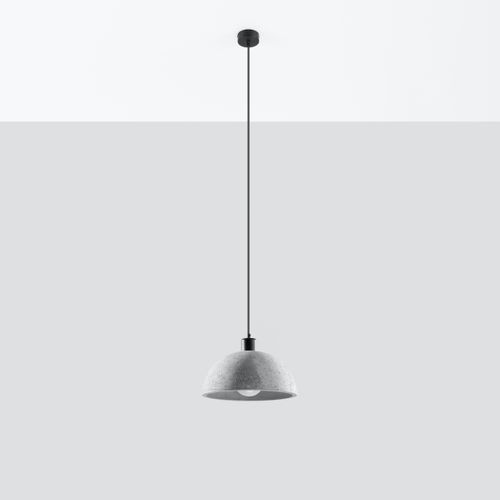 Suspension Béton Gris E27 1 Pablito