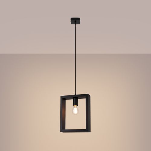 Suspension Acier Wengé E27 1 Aries