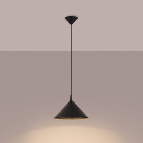 Suspension Acier Noir E27 1 Zuma