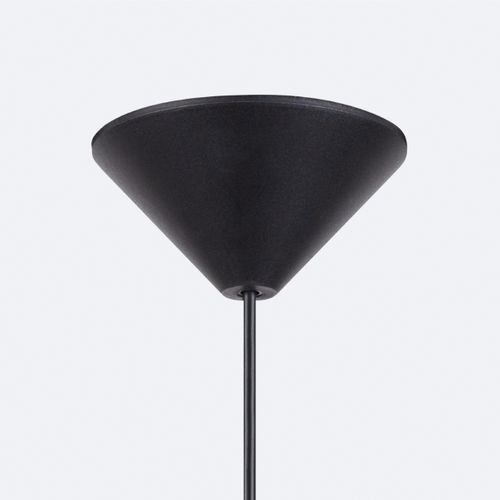 Suspension Acier Noir E27 1 Gina