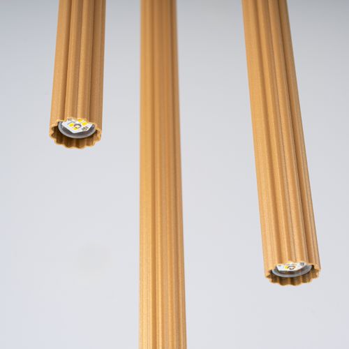 Suspension Acier Doré G9 3 Arche