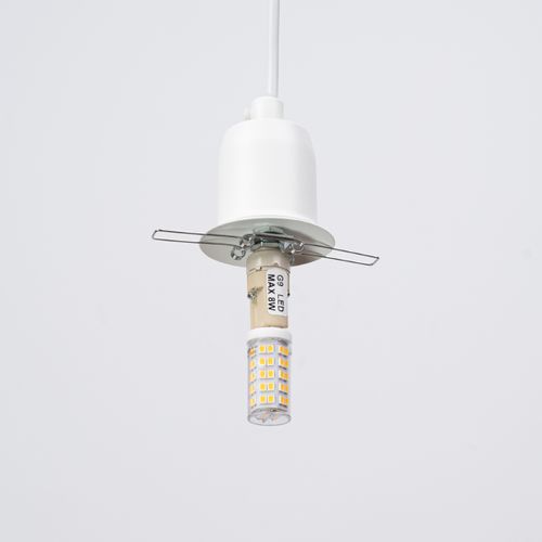 Suspension Acier Blanc G9 1 Hyperion