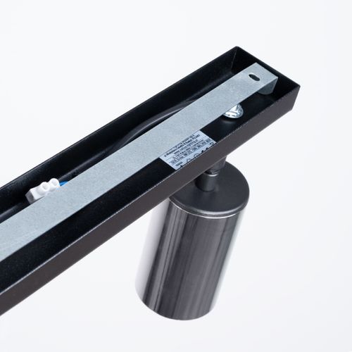 Plafonnier Acier Noir/chromé Gu10 2 Winx