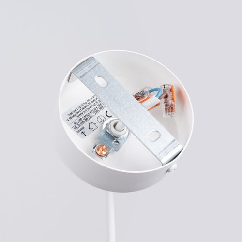 Suspension Verre Blanc/bois Naturel G9 1 Pekka