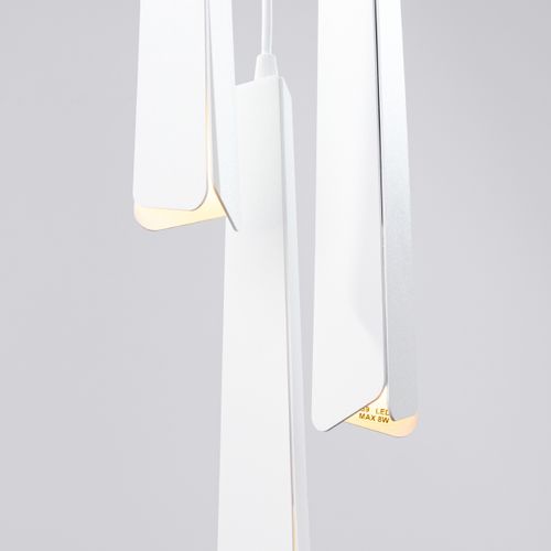 Suspension Acier Blanc G9 3 Prysm