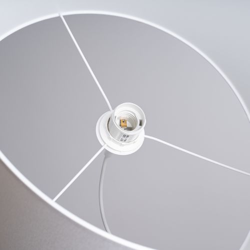 Suspension Tissu Blanc E27 1 Nova 40