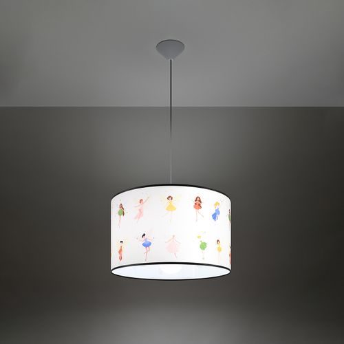 Suspension Pvc Multicolore E27 1 Fée 40