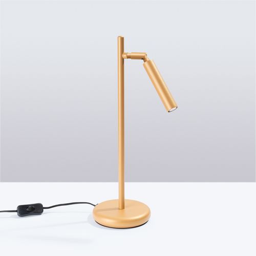 Lampe à Poser Acier Doré G9 1 Pastelo