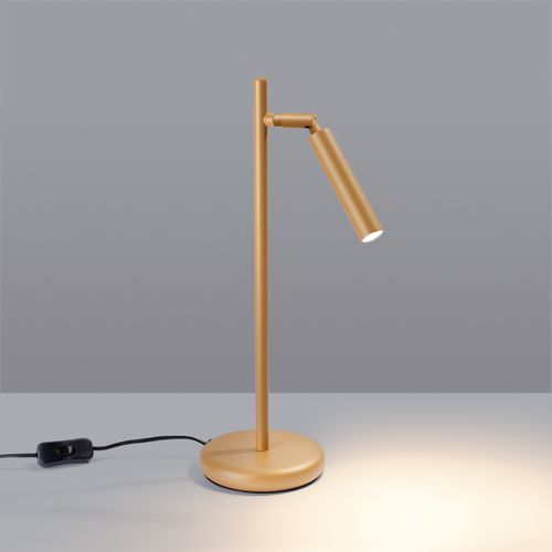 Lampe à Poser Acier Doré G9 1 Pastelo