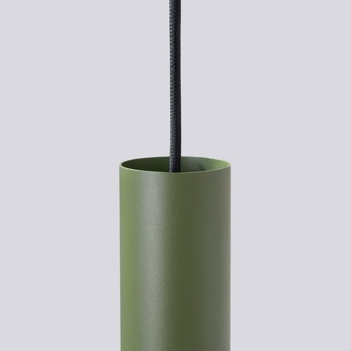 Suspension Acier Vert Olive Gu10 1 Lagos
