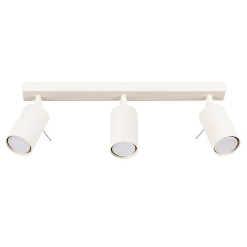 Plafonnier Acier Beige Gu10 3 Ring Line