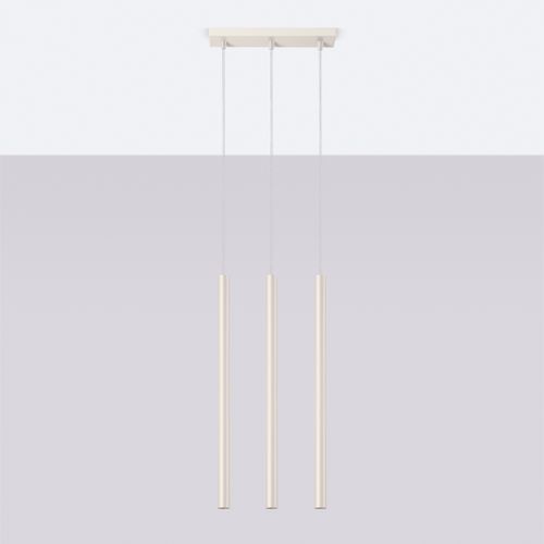 Suspension Acier Beige G9 3 Pastelo Line