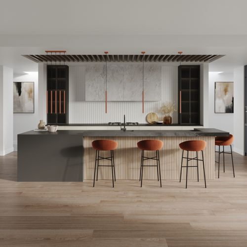 Applique Acier Ocre Rouge G9 2 Pastelo