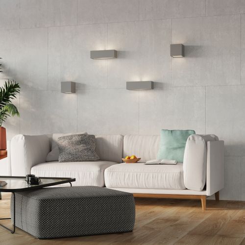 Applique Céramique Gris E27 1 Leo