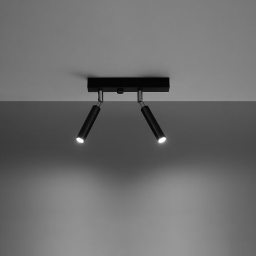 Plafonnier Aluminium Noir G9 2 Eyetech