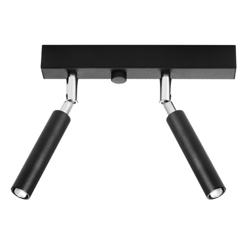 Plafonnier Aluminium Noir G9 2 Eyetech