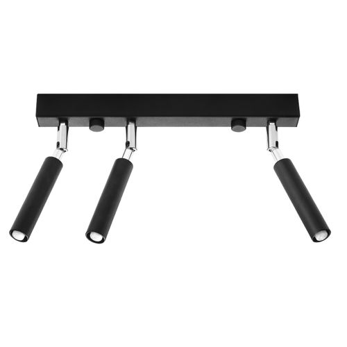 Plafonnier Aluminium Noir G9 3 Eyetech