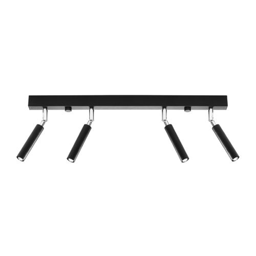 Plafonnier Aluminium Noir G9 4 Eyetech