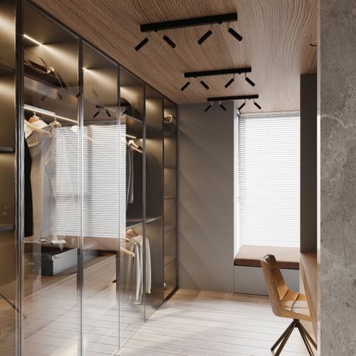 Plafonnier Aluminium Noir G9 6 Eyetech