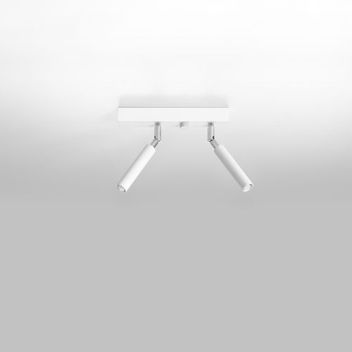 Plafonnier Aluminium Blanc G9 2 Eyetech