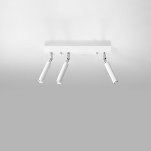 Plafonnier Aluminium Blanc G9 3 Eyetech