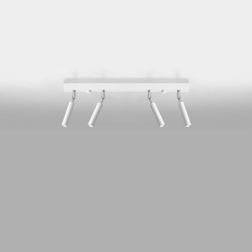 Plafonnier Aluminium Blanc G9 4 Eyetech