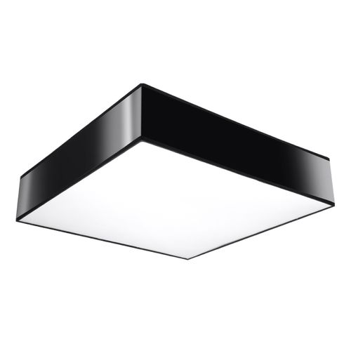 Plafonnier Pvc Noir E27 4 Horus