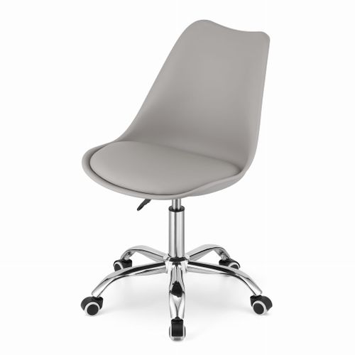 Chaise Pivotante Alba - Gris 61x41x52