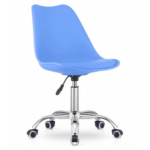 Chaise Pivotante Alba - Bleue 61x41x52