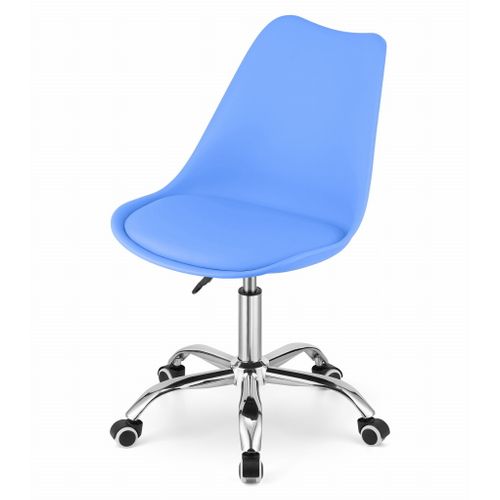 Chaise Pivotante Alba - Bleue 61x41x52