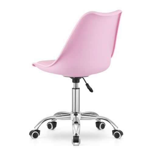 Chaise Pivotante Alba - Rose 61x41x52